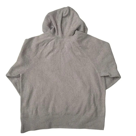 Young Fabulous & Broke Soft French Terry Hoodie Fuzzy Size M Gray Sweatshirt - Picture 3 of 7